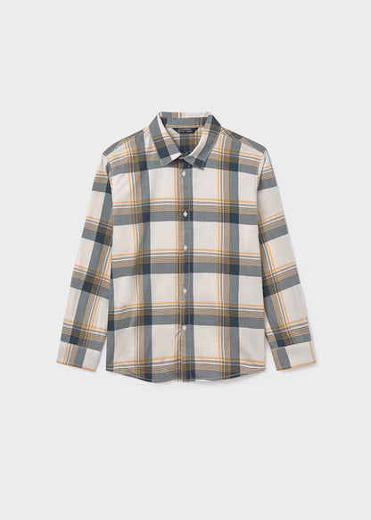Camisa cuadros marino
