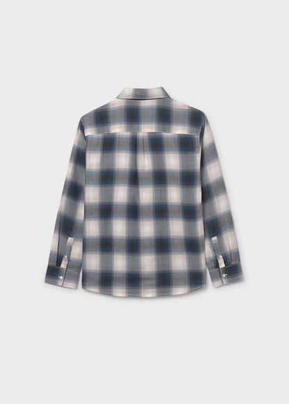Camisa cuadros gris