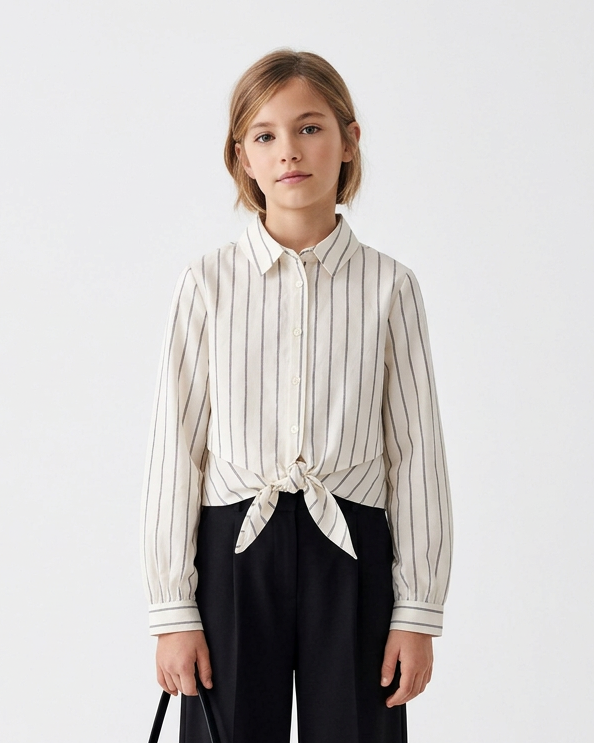 Blusa machiato rayas – Little Girls Dress Shop & boys