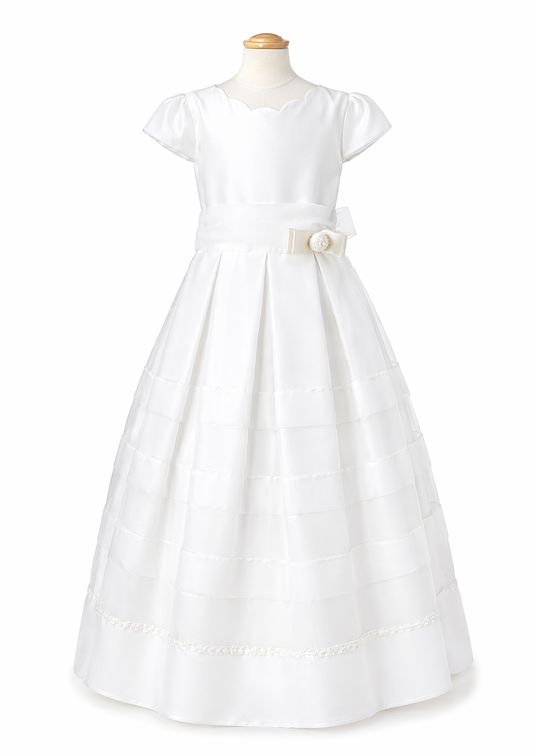 vestido primera comunion ivory talla 14