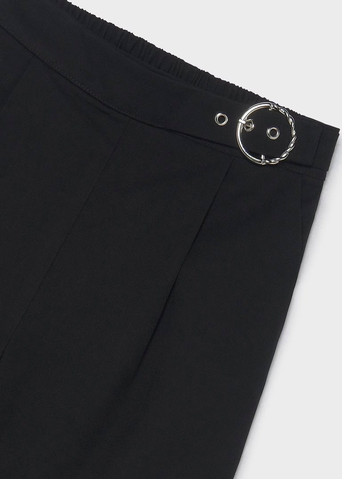 Pantalón pinzas color negro
