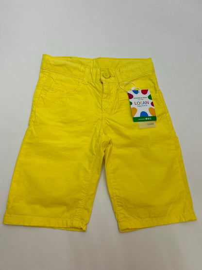 bermuda amarilla para niño