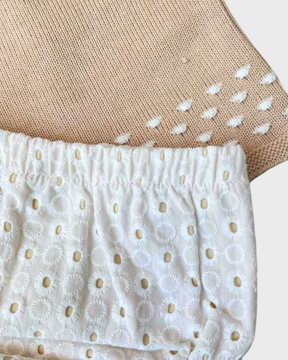 Conjunto punto safari, new born