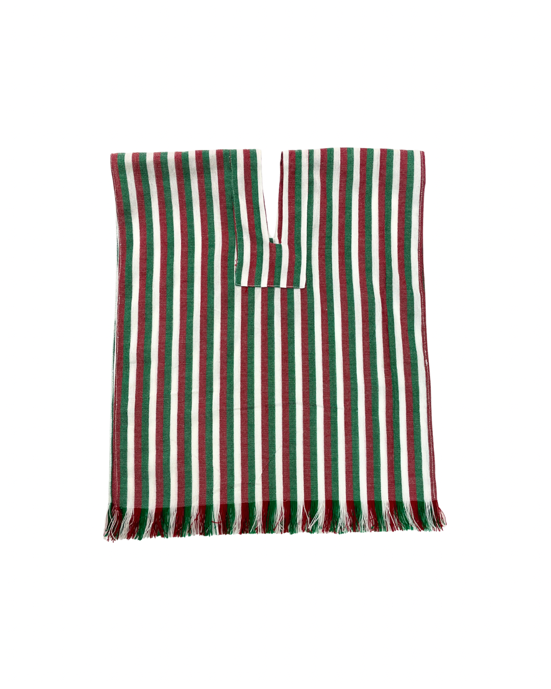 JORONGO DE TELA, VARIAS TEXTURAS.    TRICOLOR