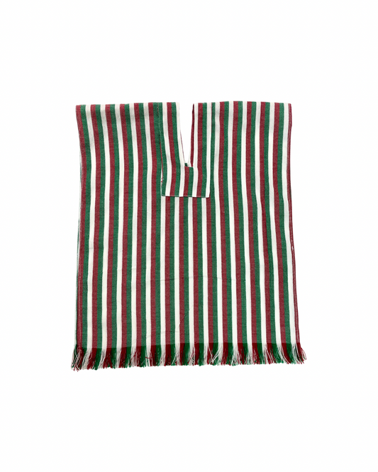 JORONGO DE TELA, VARIAS TEXTURAS.    TRICOLOR