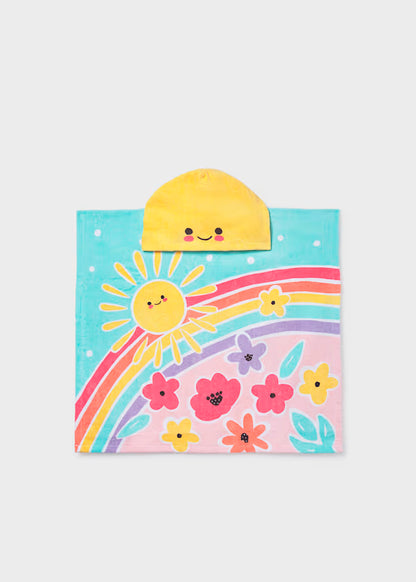 Toalla playa con capucha bebé