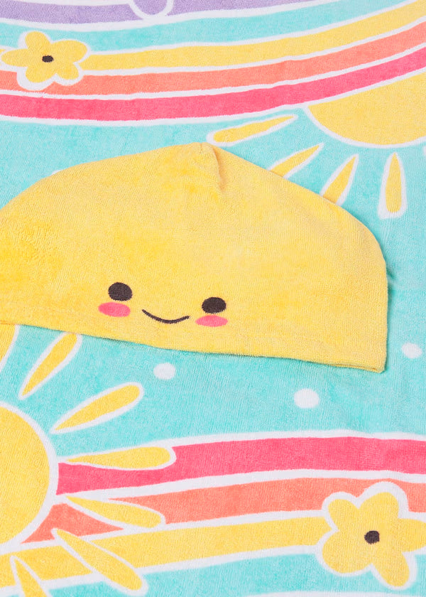 Toalla playa con capucha bebé