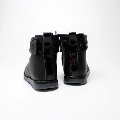 bota negra basica