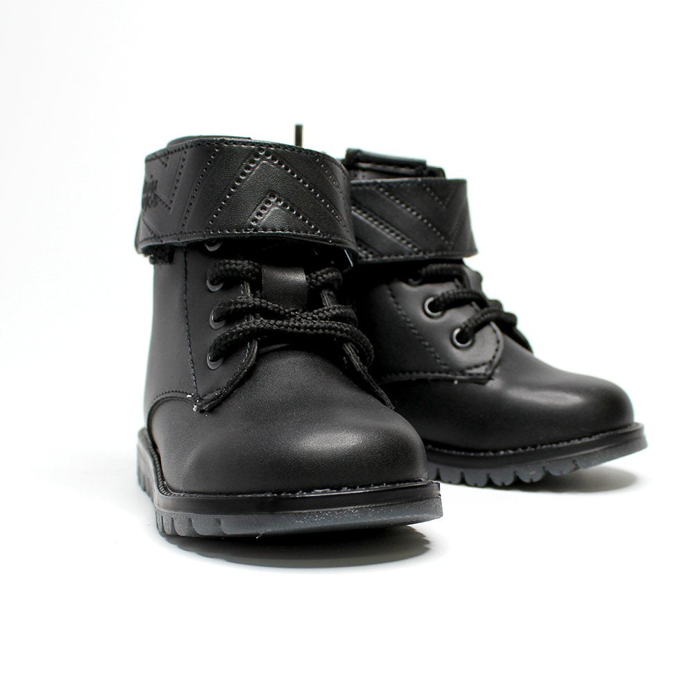 bota negra basica