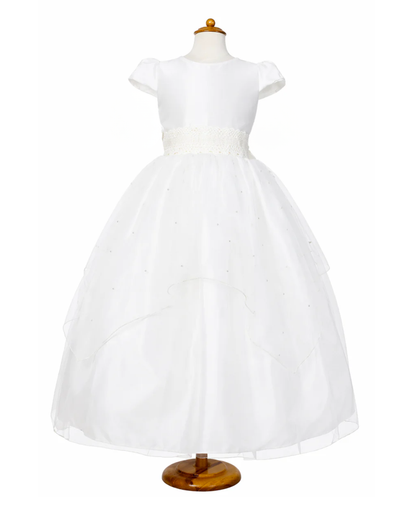Vestido primera comunión cinto guipiur