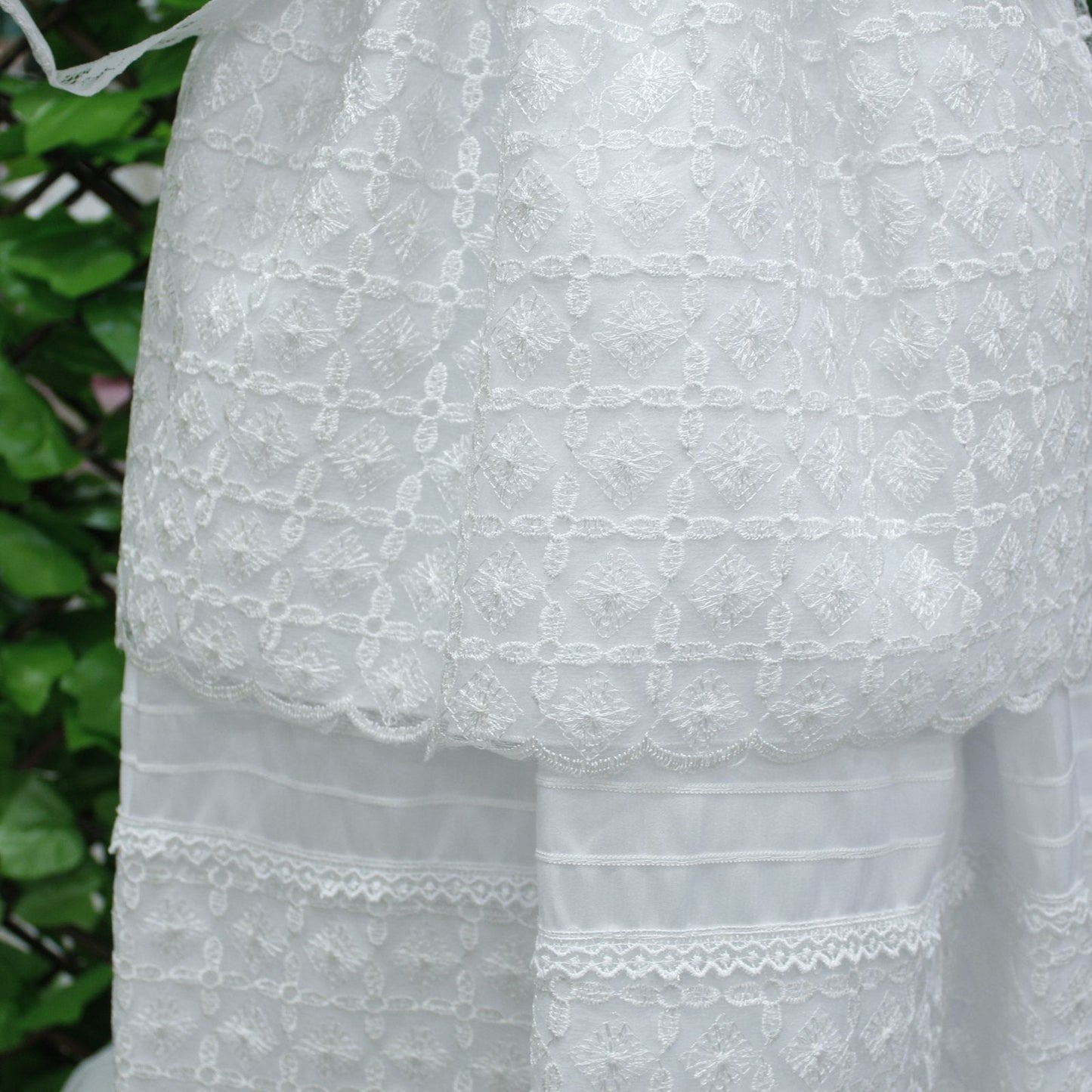 ropon color blanco para niña