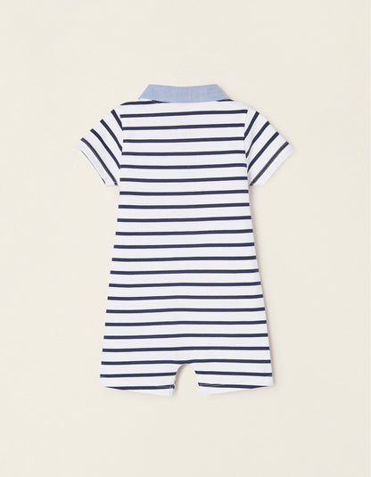 pañalero corto estilo marinero, para bebe
