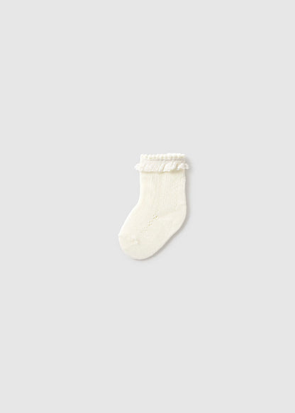 Calceta crudo para bebe mayoral