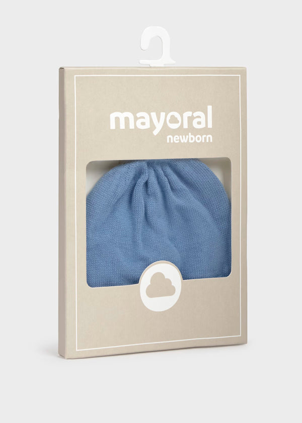 Gorro tricot azul mayoral