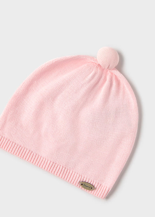 Gorro tricot rosa mayoral