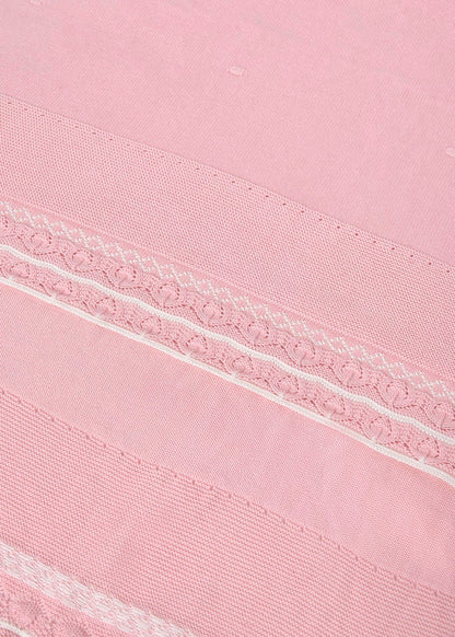 Toquilla rosa de algodón mayoral