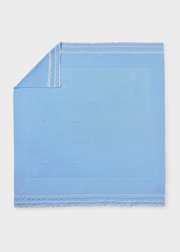 Toquilla azul de algodón mayoral