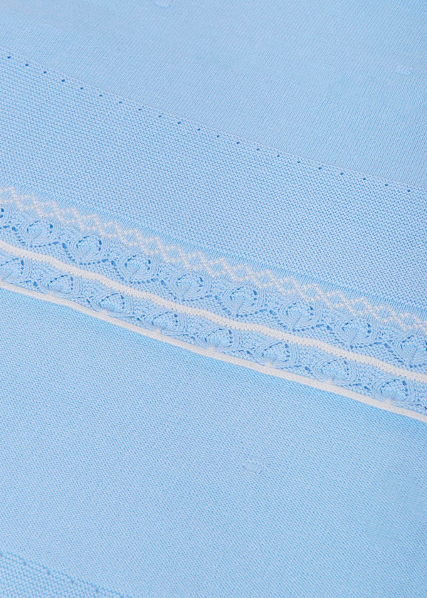 Toquilla azul de algodón mayoral