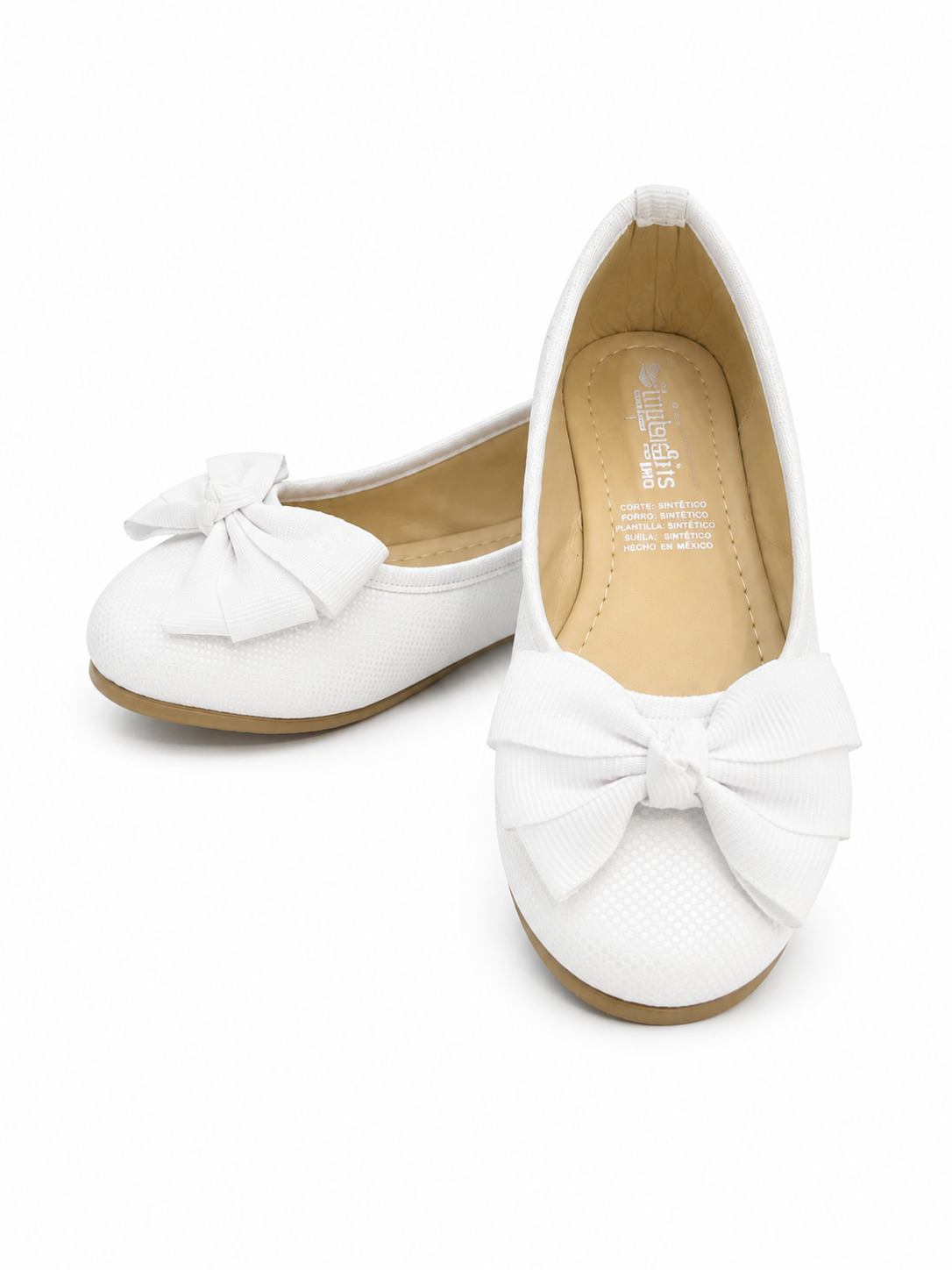 zapato blanco para niña