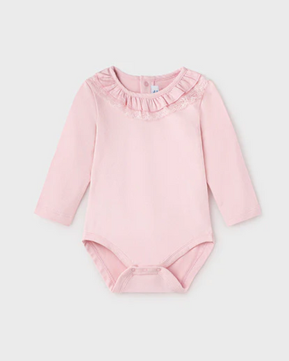 Body Basico Manga larga Rosa