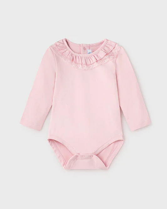 Body Basico Manga larga Rosa
