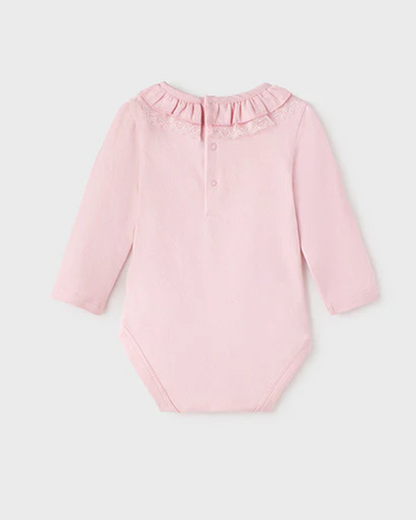 Body Basico Manga larga Rosa