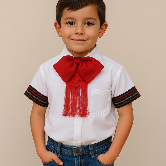 CORBATIN CHARRO COLOR ROJO