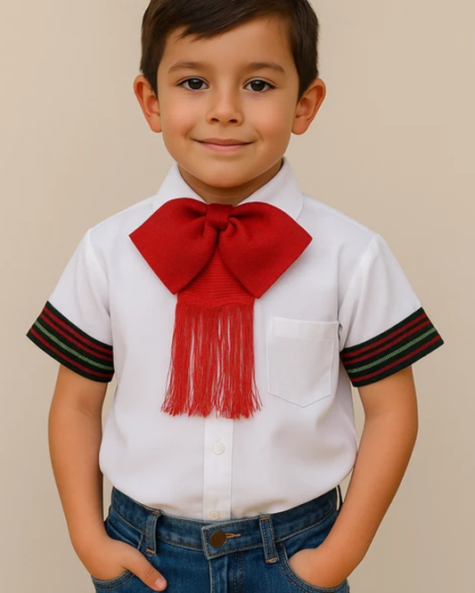 CORBATIN CHARRO COLOR ROJO