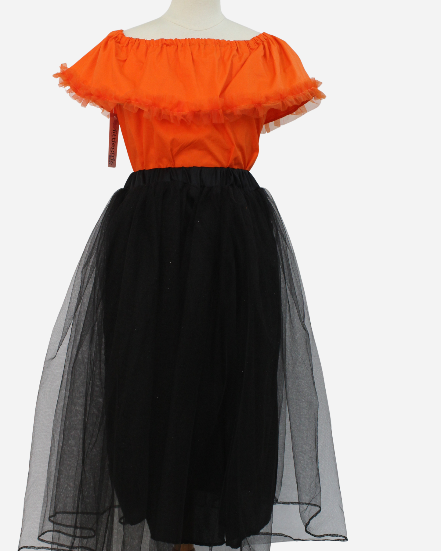 SET CATRINA BLUSA CAMPESINA Y FALDA MOTIVOS DIA DE MUERTOS