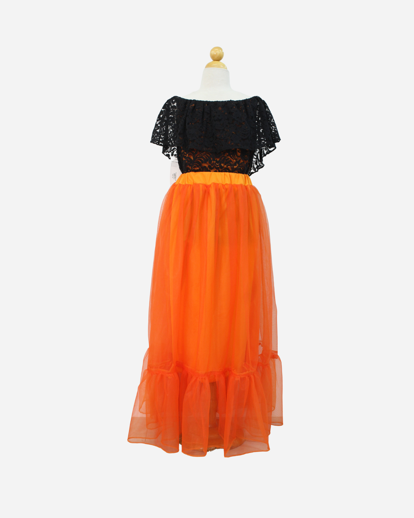 SET CATRINA BLUSA CAMPESINA Y FALDA MOTIVOS DIA DE MUERTOS