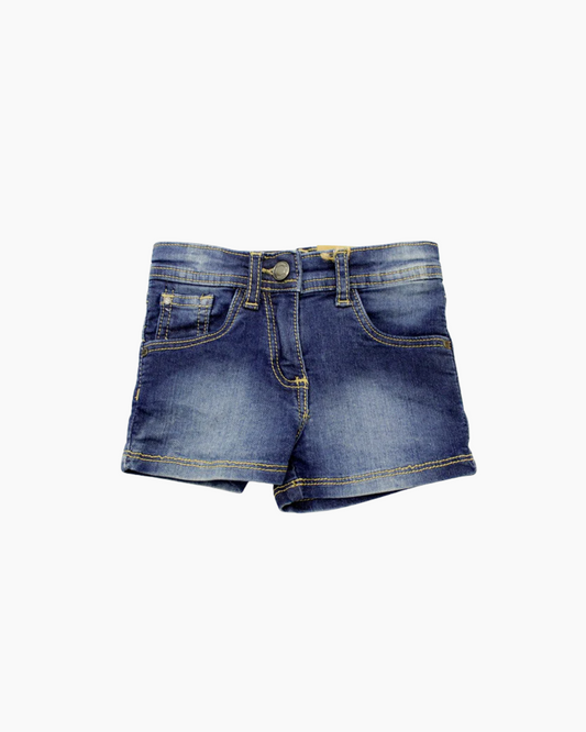 short denim basic, corto para niña