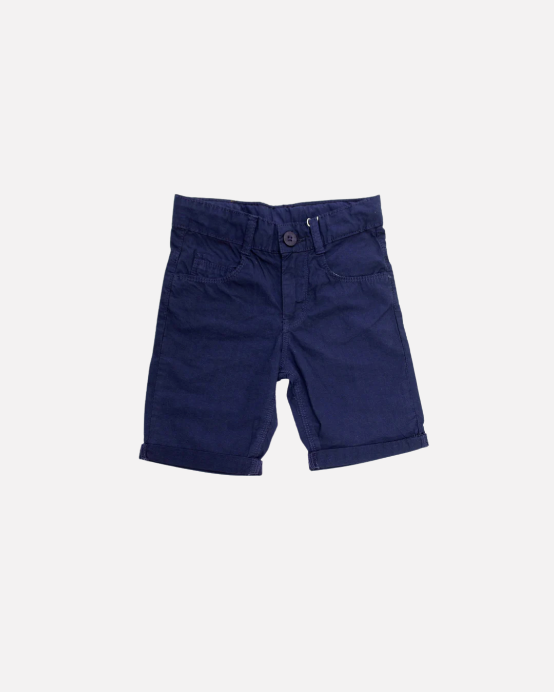 bermuda azul marino, para niño