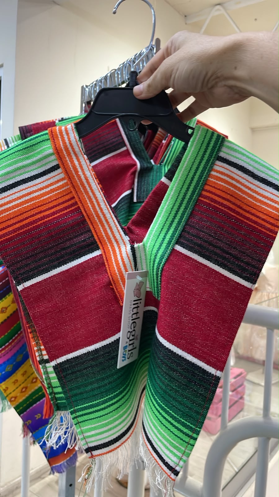 JORONGO DE TELA, VARIAS TEXTURAS CAMBAYA