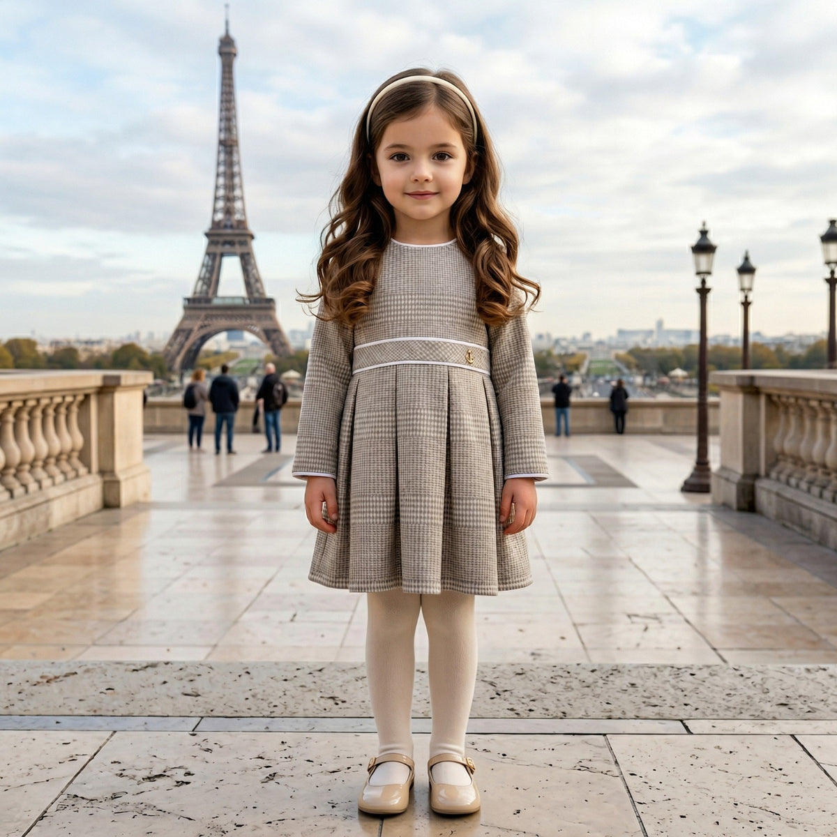 Vestido a cuadros