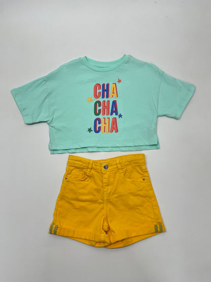 Set Short Camiseta Cha Cha Cha