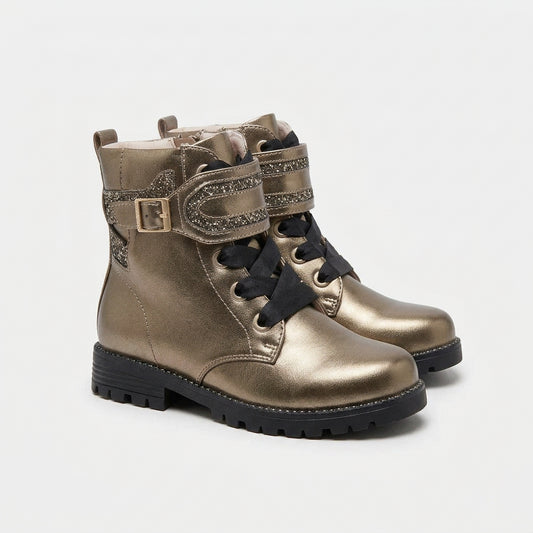 Botin Biker Bronce