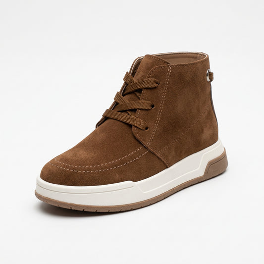 Zapato alto gamuza