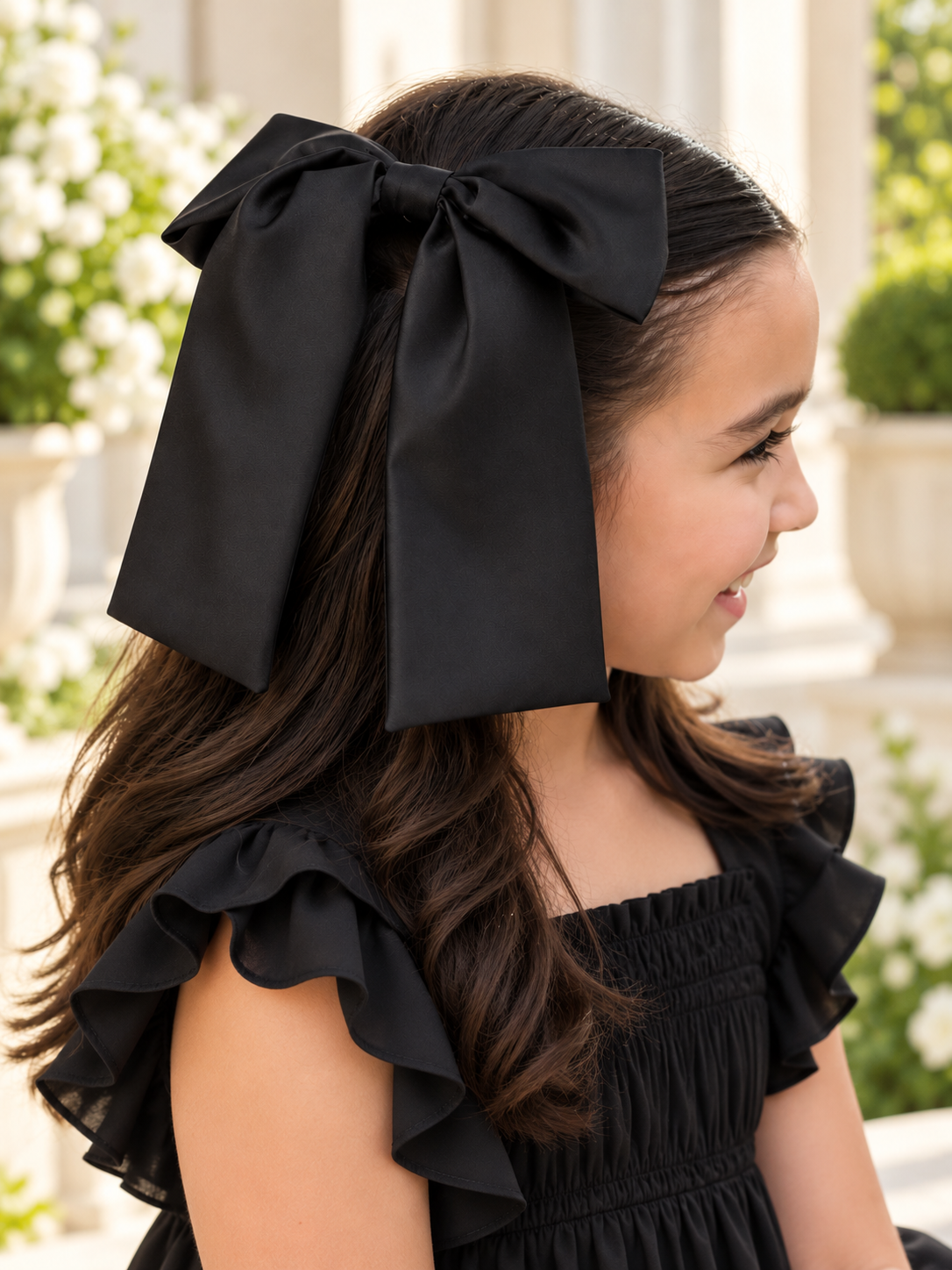 moño estilo victoria, de razo ancho disponible en 18 colores