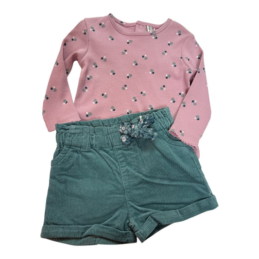 Set short y blusa