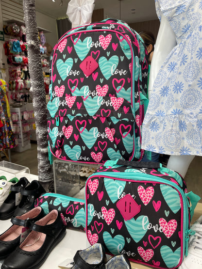 MOCHILA ESCOLAR 3 PIEZAS