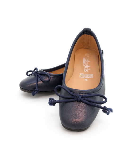 zapato azul marino para niña 
