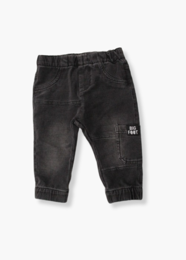 pants fleece black