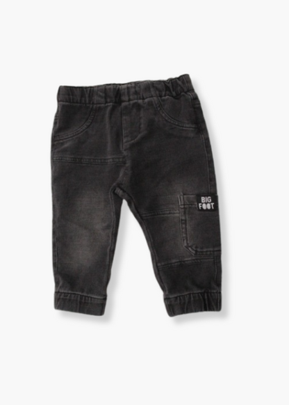 pants fleece black