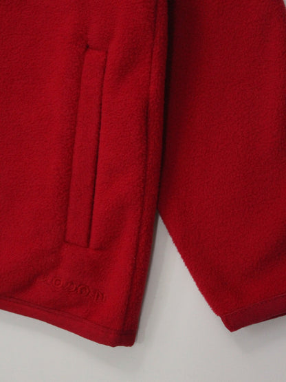 jacket polar dark red