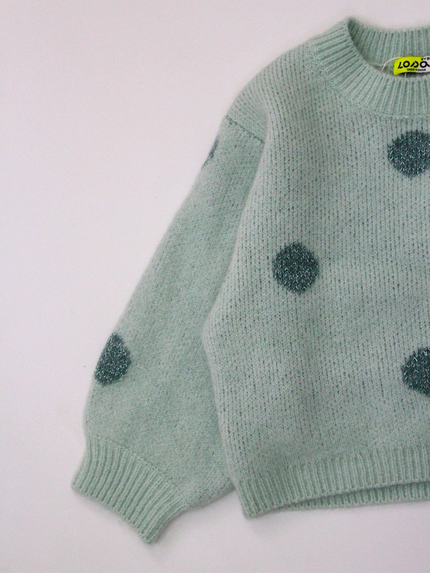 suéter ligth green