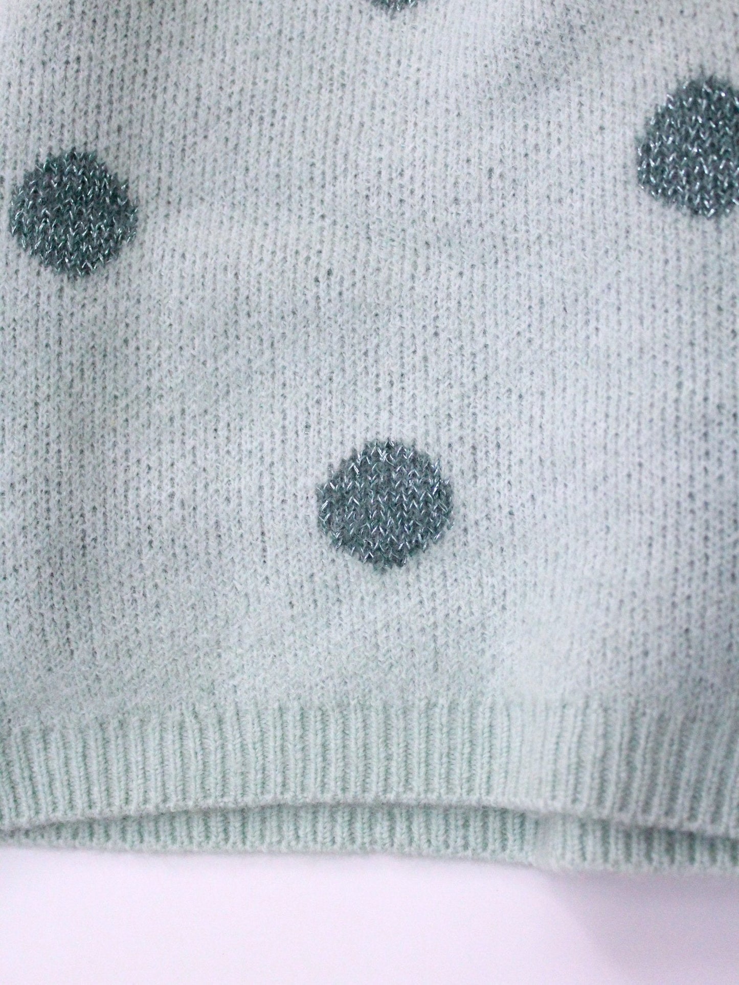 suéter ligth green