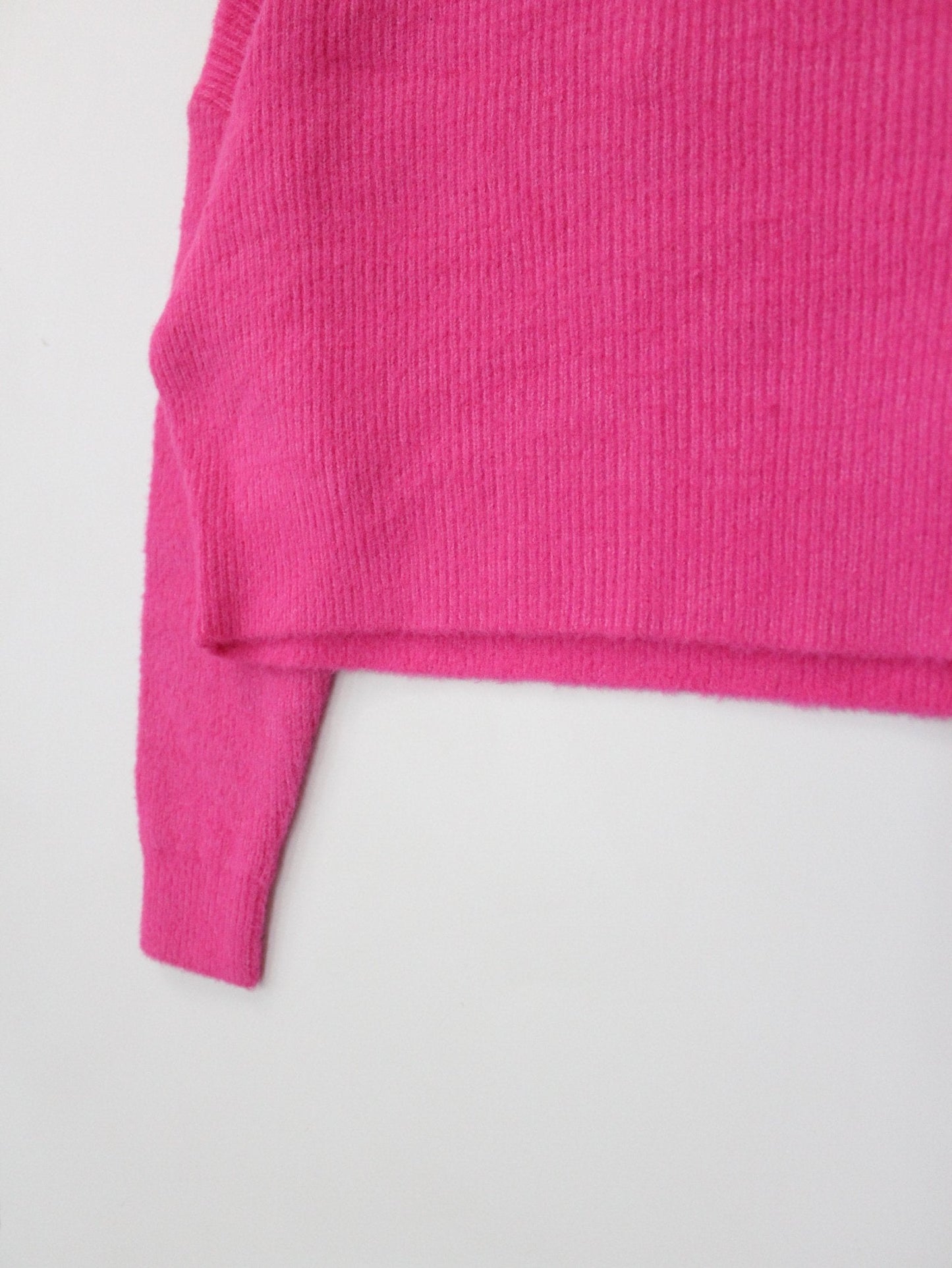 suéter, tejido dark pink