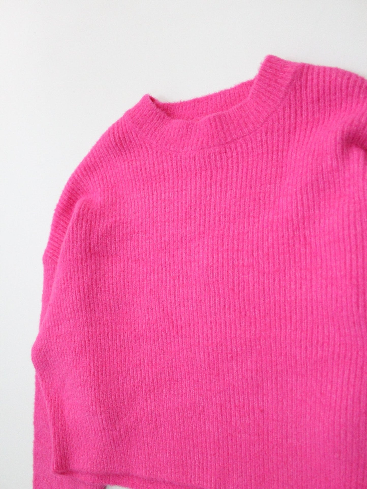 suéter, tejido dark pink