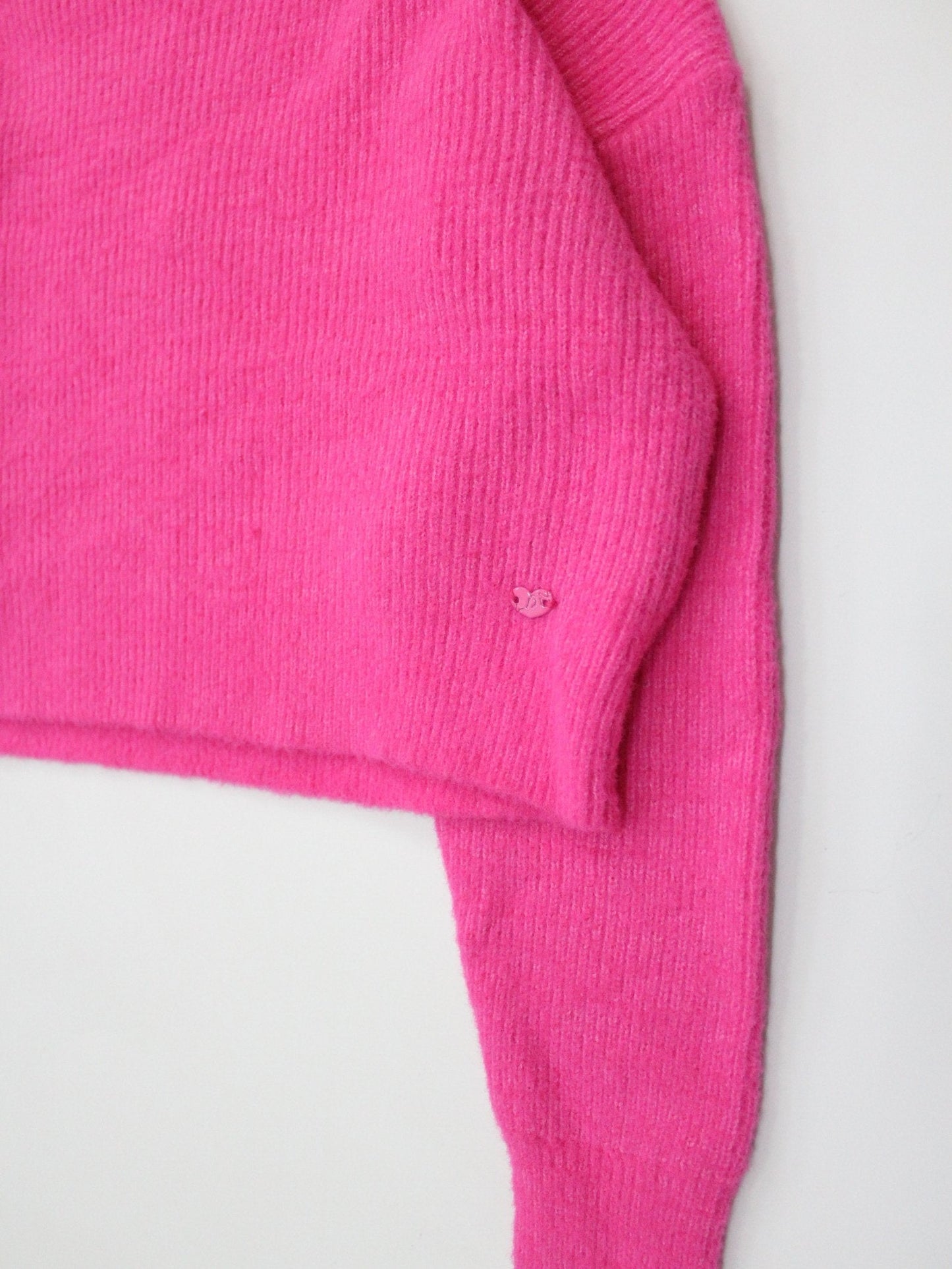 suéter, tejido dark pink