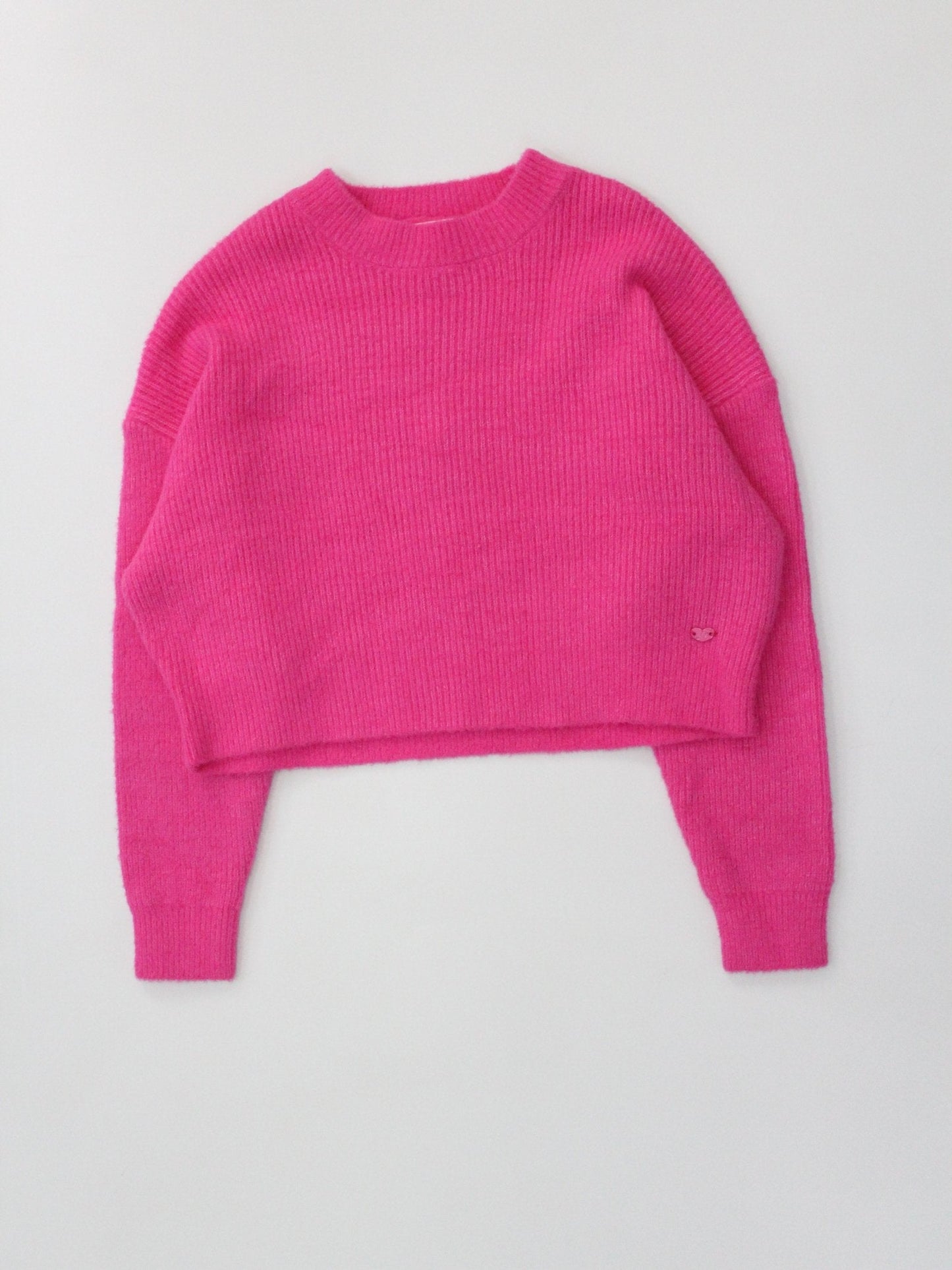 suéter, tejido dark pink